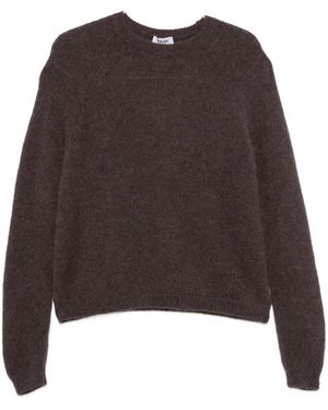 Base London Round Neck Sweater - Brown