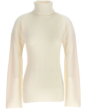 TOTEME 'Slit Sleeve' Jumper - White