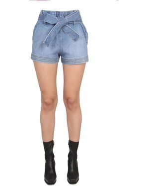Stella McCartney Cotton Shorts - Blue