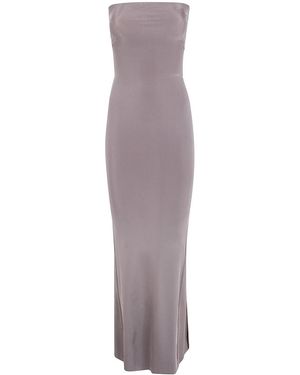 Rick Owens "Dirt Coda" Long Skirt - Purple