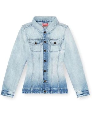 DIESEL Cotton Jacket - Blue