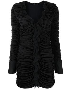 Blumarine Viscose Short Dress - Black