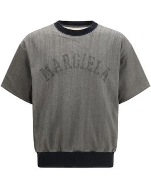 Maison Margiela Varsity T-Shirt - Grey