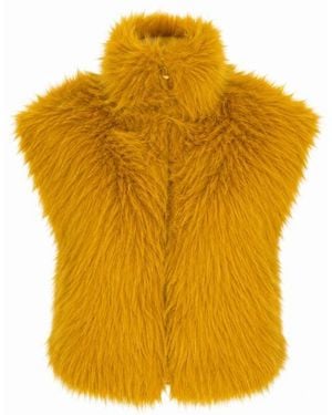 Pinko Polyester Jacket - Yellow