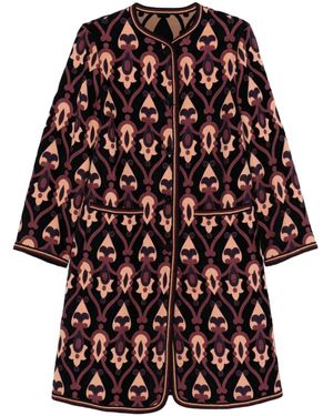 Etro Multicolor Trench Coat