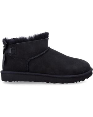 UGG Ultra Mini Bailey Bow - Black