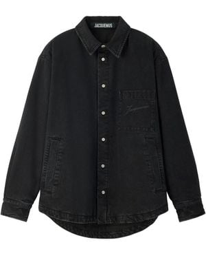 Jacquemus Boulanger Shirt Jacket - Black