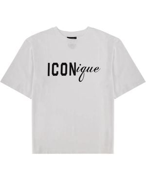 DSquared² T-Shirt "Iconique" - Gray
