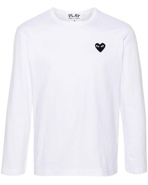 COMME DES GARÇONS PLAY Comme Des Garcons Cotton T Shirt - White