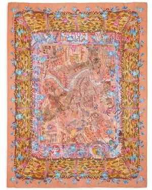 Faliero Sarti New Roma Silk Blend Stole - Pink