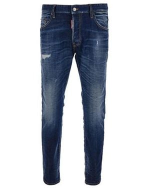 DSquared² Trousers 5 Pockets - Blue