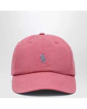 Polo Ralph Lauren Baseball Cap With Logo - Pink