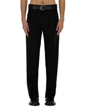 Moschino Wool Trousers - Black