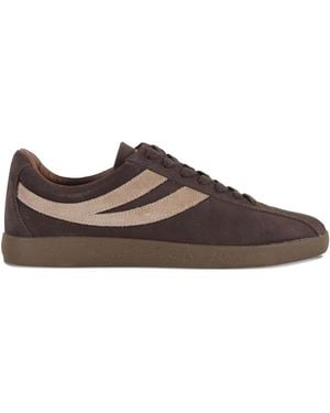 Superga Leather Sneakers - Brown