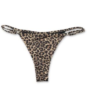 MATINEÉ Marina Leopard Bikini Brief - Black