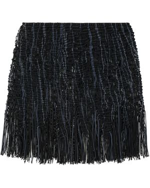 Roberta Einer Element Knitted Mini Skirt - Black