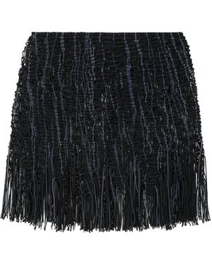 Roberta Einer Element Knitted Mini Skirt - Black