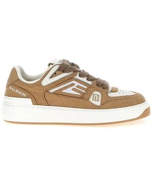 Balmain 'B-Court' Sneakers - Natural