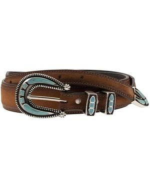 Alberto Luti Tobacco Belt - Natural