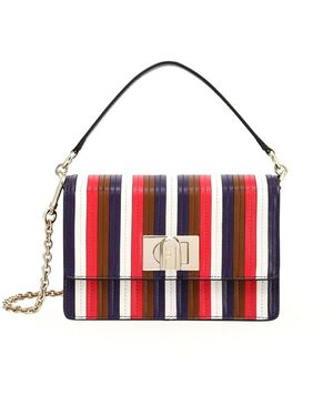 Furla 1927 Logo Crossbody Bag - Red