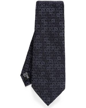 Giorgio Armani Silk Tie - Blue