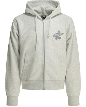 Stussy Stussy Cotton Sweatshirt - Gray