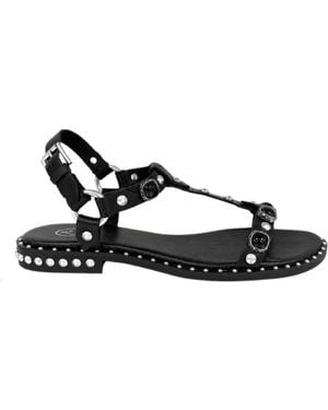 Ash Leather Rubber Shoes - Black