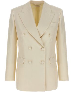 Brioni 'Flavia' Blazer - Natural