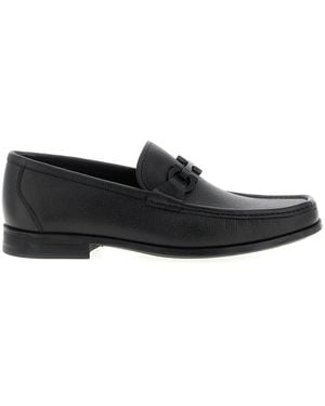 Ferragamo 'Grandioso 2' Loafers - Black