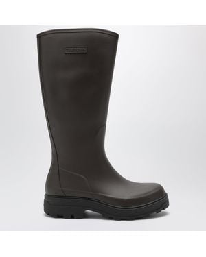 Tretorn Chocolate Halla Rubber Boots - Black