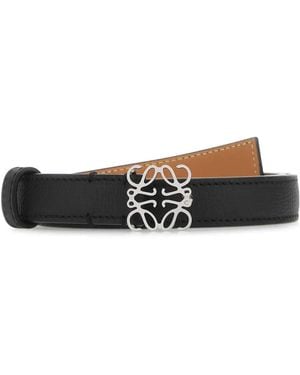 Loewe Anagram 2Cm Belt - White