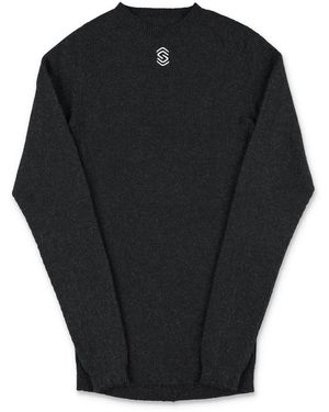 SILVERSKIN Stay Warm Long Sleeve Tee - Black