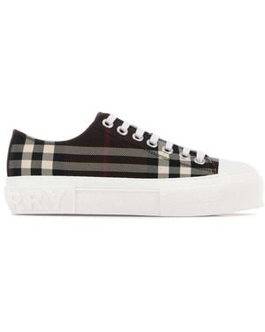 Burberry Lf Trn Jack L Chk - White