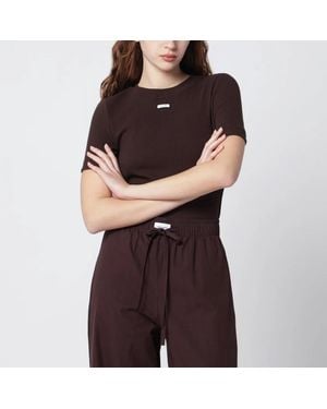 Entire studios Lounge Redwood T-Shirt - Brown