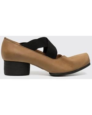 Uma Wang Leather Dancer - Brown
