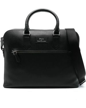 Polo Ralph Lauren Messenger Computer Bag - Black