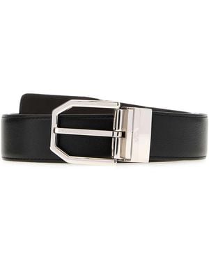 Brioni Reversible Belt H35 - White