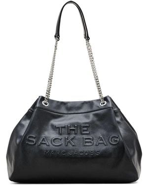 Marc Jacobs Leather Shoulder Bag - Black
