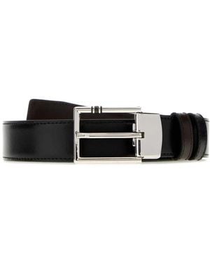 Montblanc Rectangular Meisterstuck/Ebony 30Mm Reversib - White