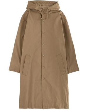 A.P.C. Hooded Trench Coat - Natural