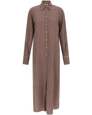 Le twins 'Brina' Dress - Brown