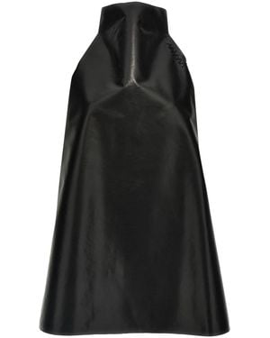 Marni Two-Tone Trapeze Dress - Black