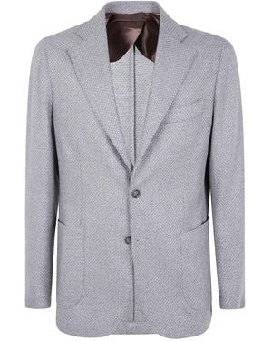 Barba Napoli "Bactive Mono" Jacket - Gray