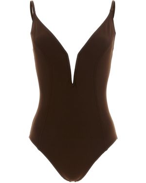 Eres 'Galbe' One-Piece Swimsuit - Brown