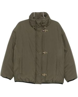 Fay 3 Ganci Padded Bomber Jacket - Green