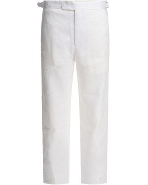 Bode Linen Trousers - White