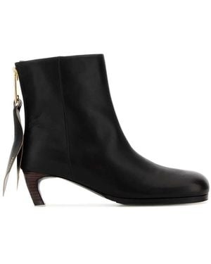 Sacai Puller Short Boots - Black