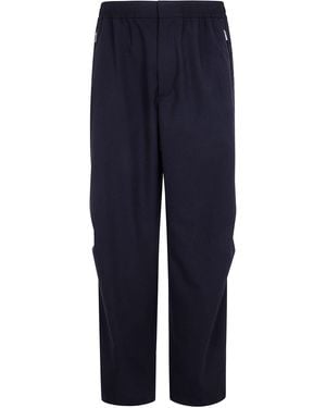 Herno Wool Touch Pants - Blue
