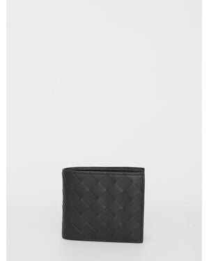 Bottega Veneta Intrecciato Bi-Fold Wallet - White