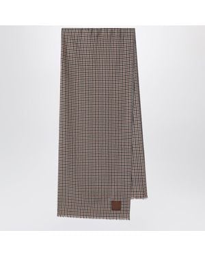 Weekend by Maxmara Vichycheck Wool Stole - Brown